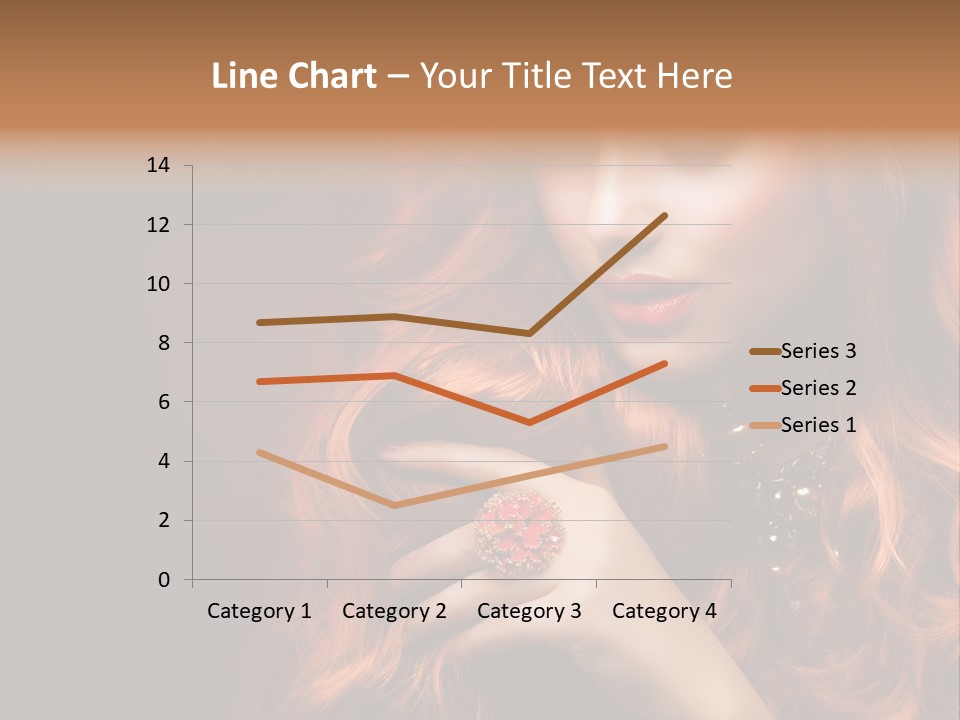 Wavy Hair Dark Health PowerPoint Template