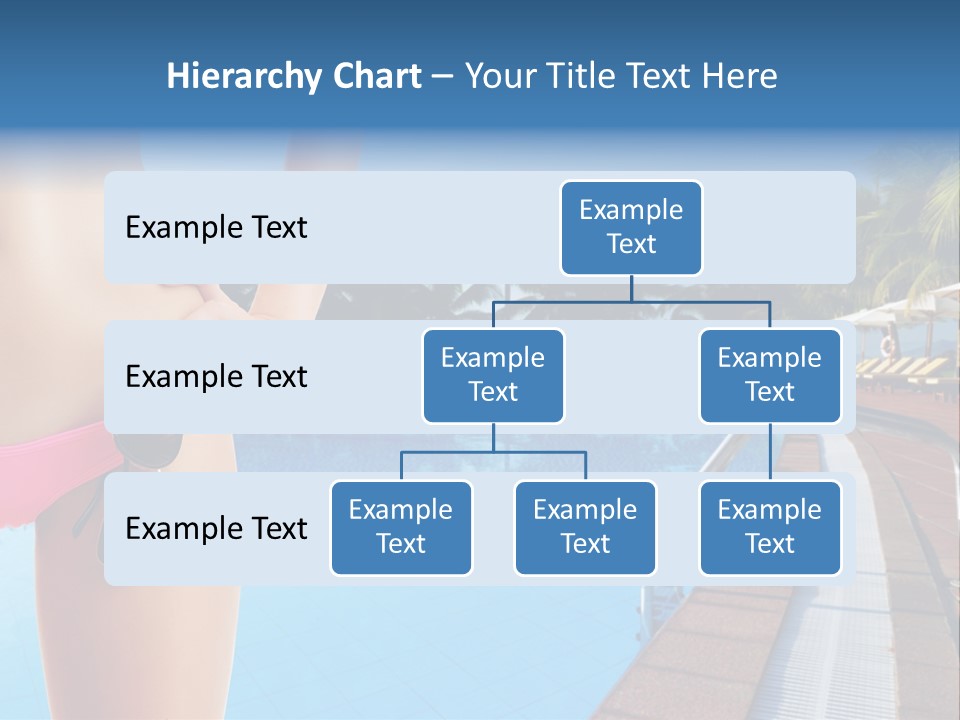 Tropical Girl Pursuit PowerPoint Template