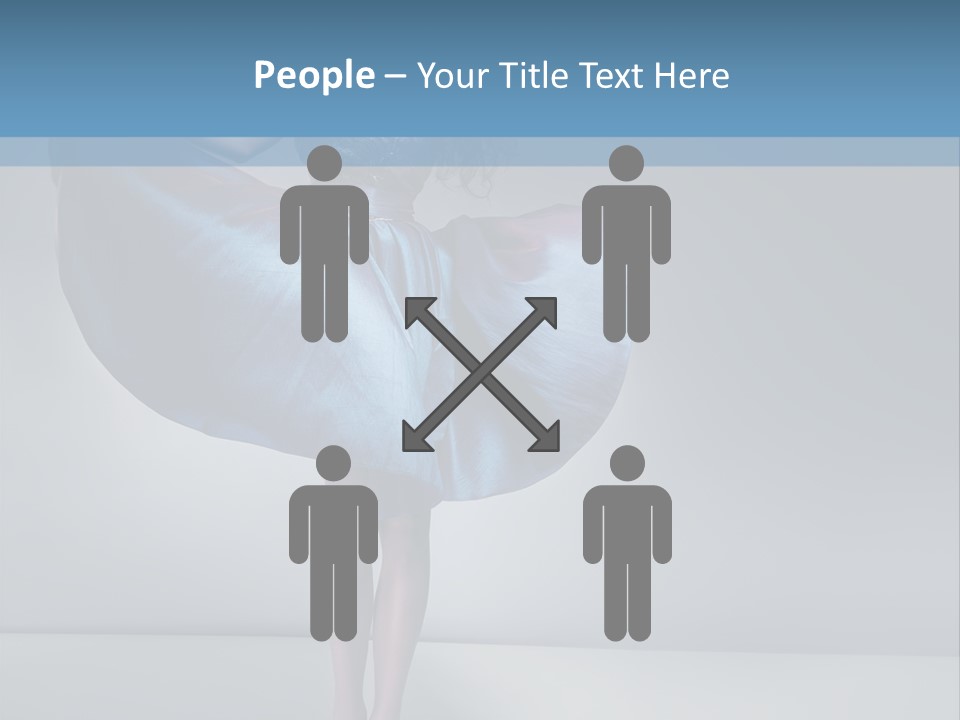 Conference Toon Group PowerPoint Template