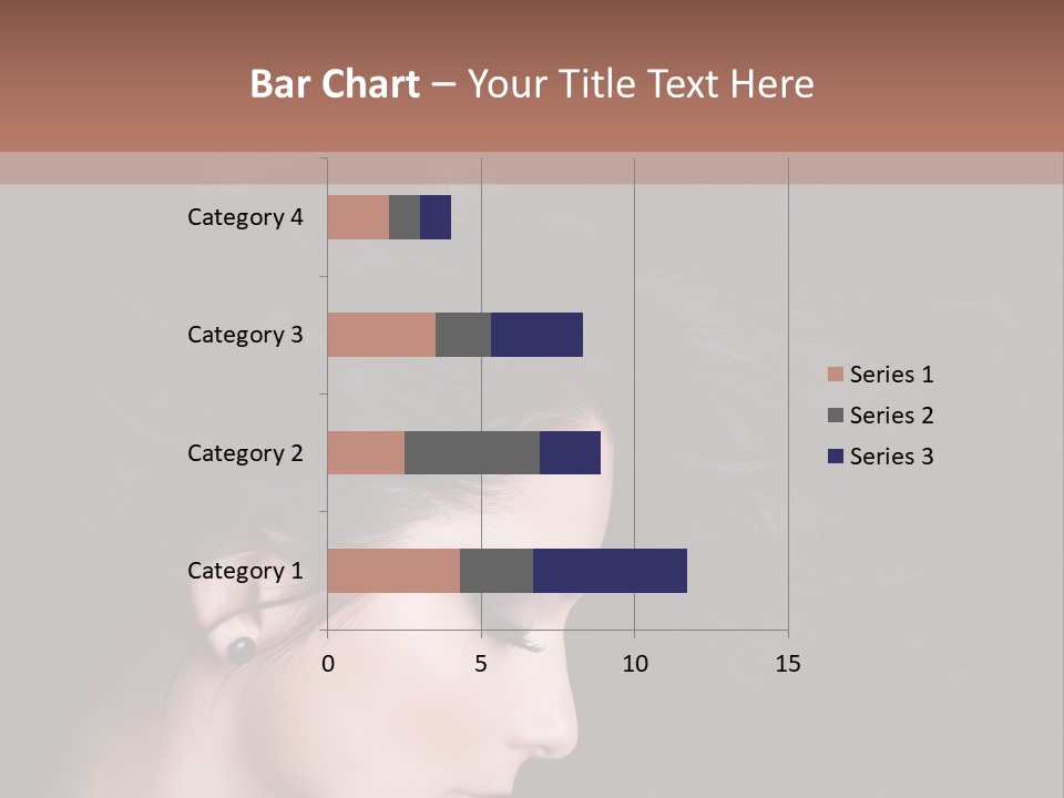 Salon Hair Portrait PowerPoint Template