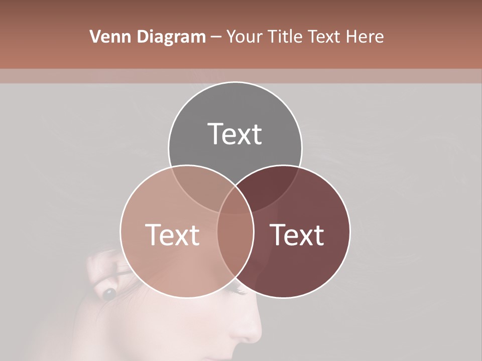 Salon Hair Portrait PowerPoint Template