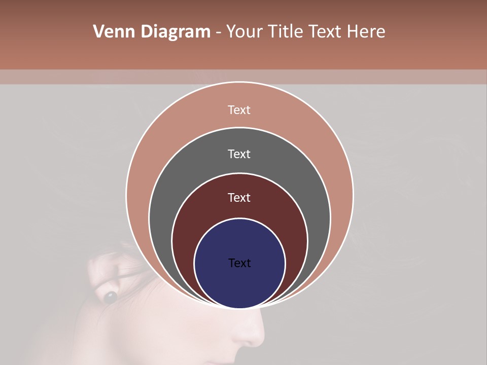 Salon Hair Portrait PowerPoint Template