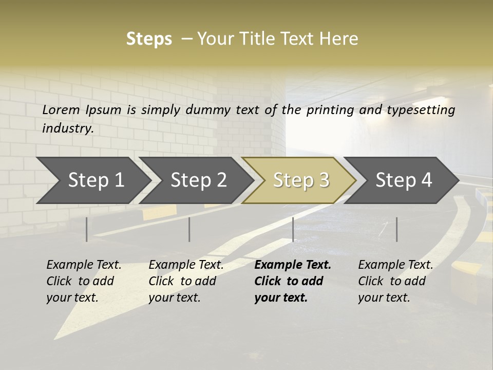 Wall Entry Public PowerPoint Template