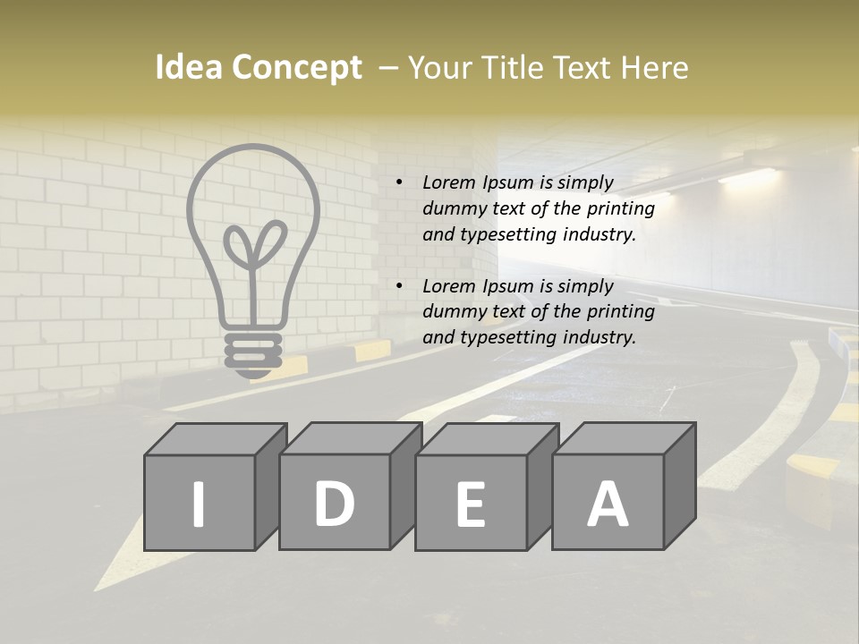 Wall Entry Public PowerPoint Template