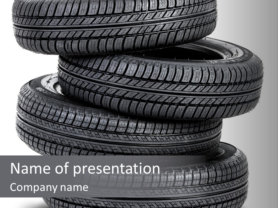 Auto Transport Background PowerPoint Template