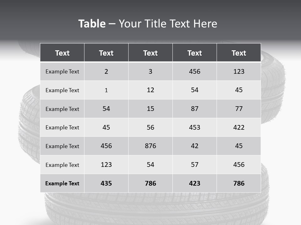 Auto Transport Background PowerPoint Template