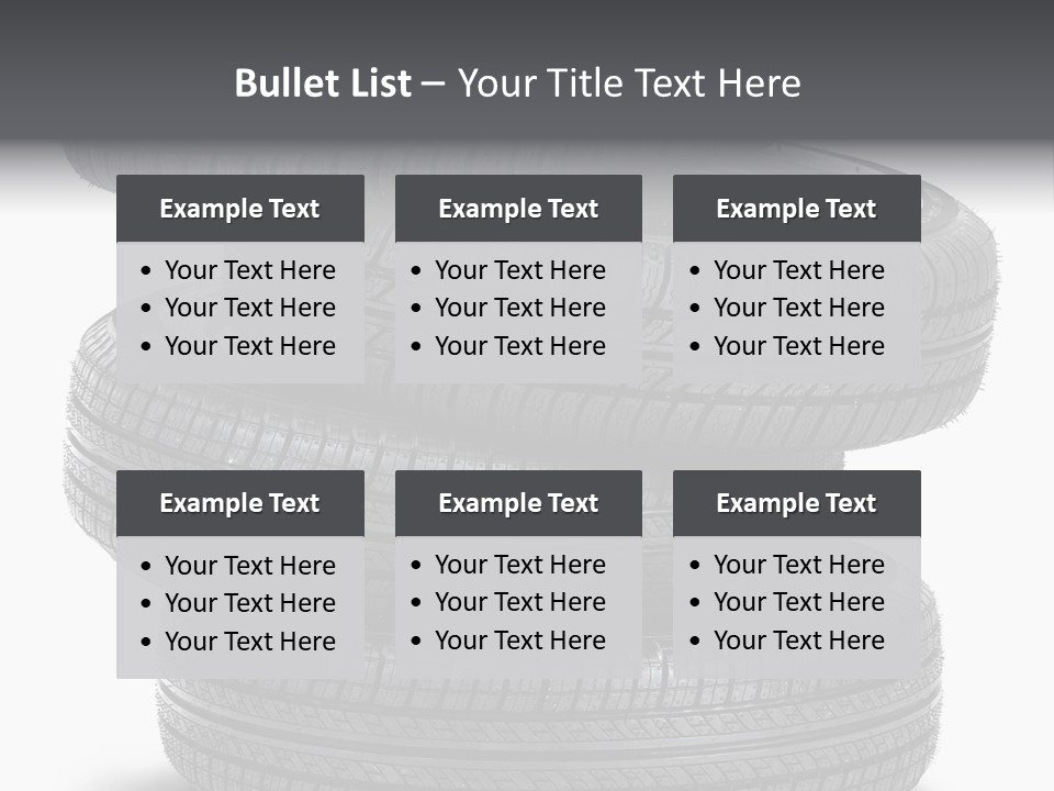 Auto Transport Background PowerPoint Template