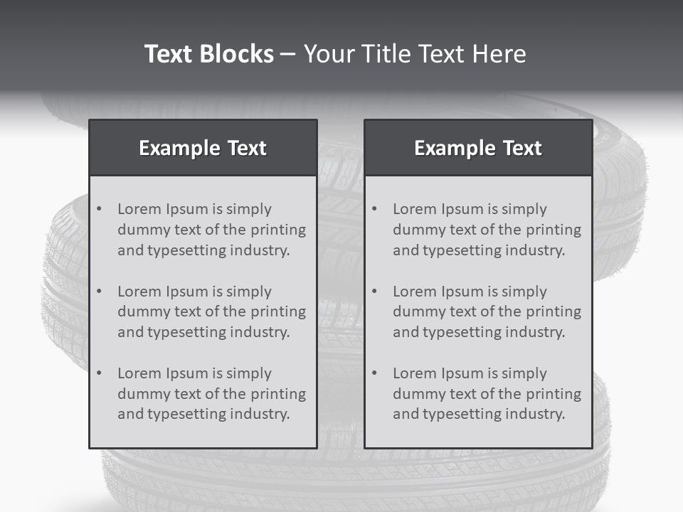 Auto Transport Background PowerPoint Template