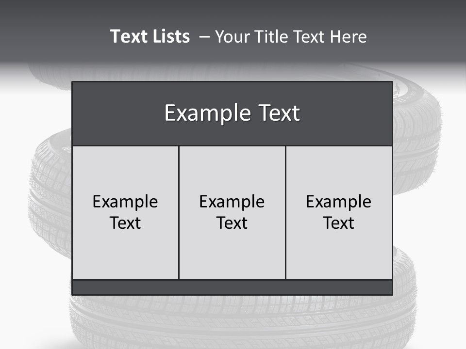 Auto Transport Background PowerPoint Template