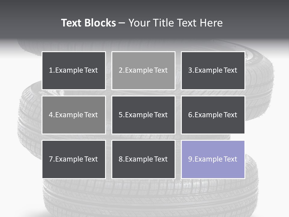 Auto Transport Background PowerPoint Template