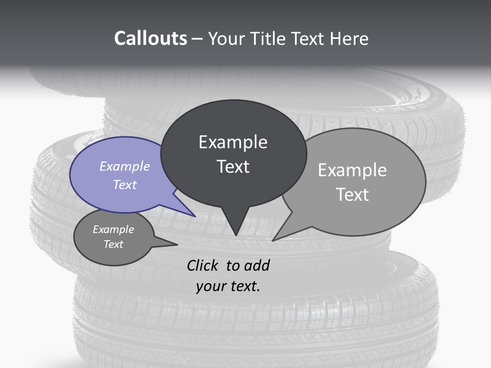 Auto Transport Background PowerPoint Template