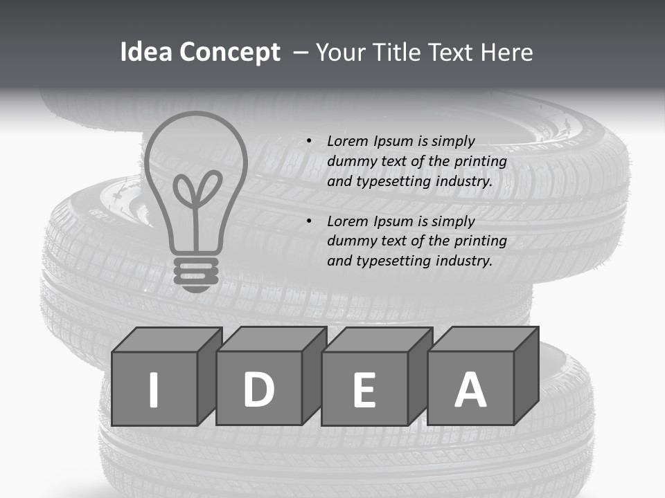 Auto Transport Background PowerPoint Template