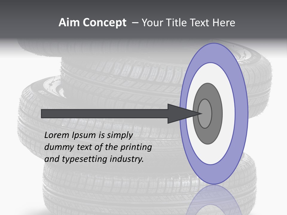 Auto Transport Background PowerPoint Template