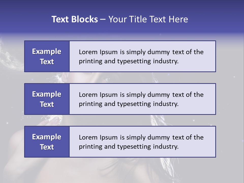 Moon Human Head PowerPoint Template