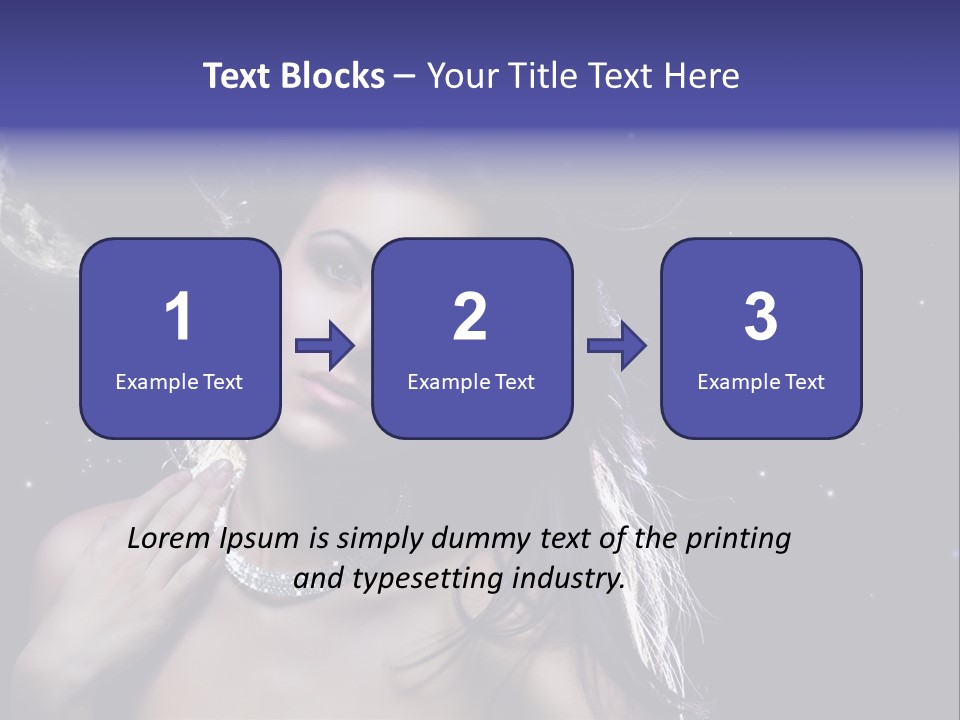 Moon Human Head PowerPoint Template