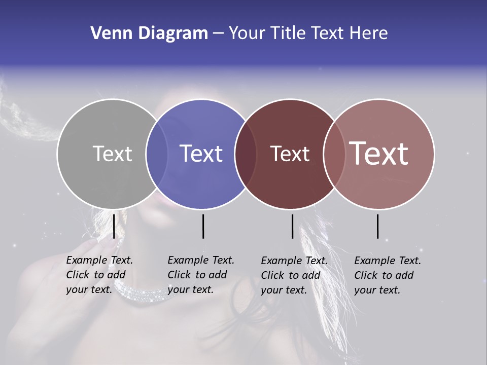 Moon Human Head PowerPoint Template