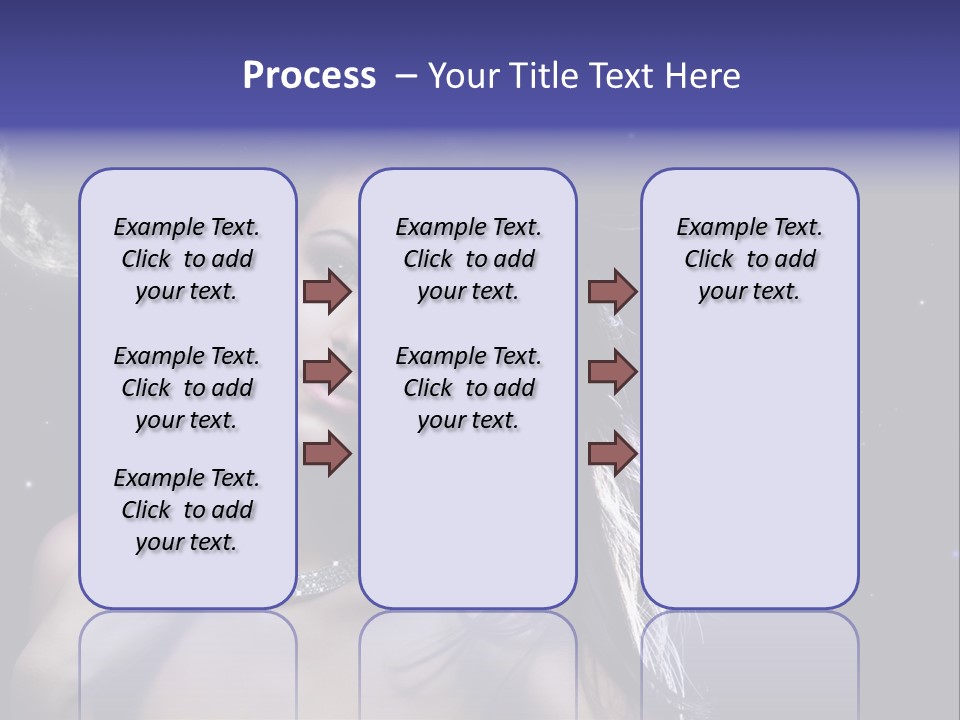 Moon Human Head PowerPoint Template