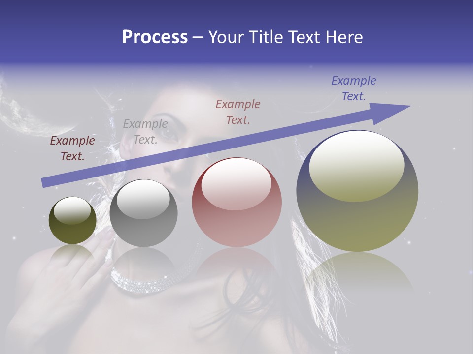 Moon Human Head PowerPoint Template