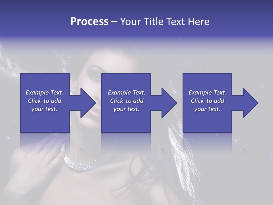 Moon Human Head PowerPoint Template