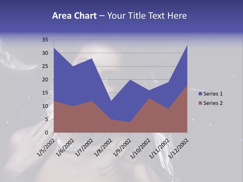 Moon Human Head PowerPoint Template