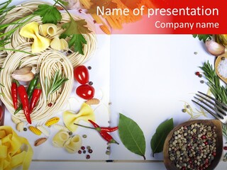 Italian Cooking Healthy PowerPoint Template