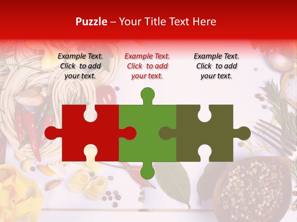 Italian Cooking Healthy PowerPoint Template