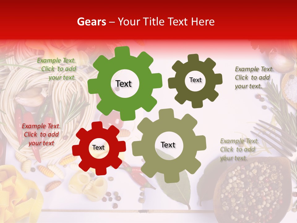 Italian Cooking Healthy PowerPoint Template