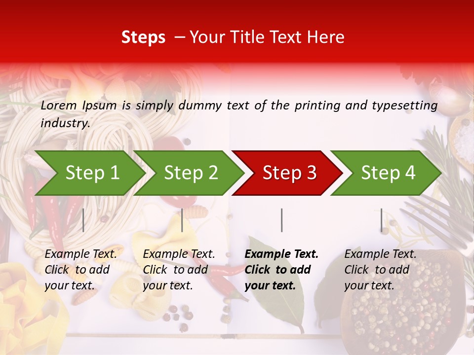 Italian Cooking Healthy PowerPoint Template