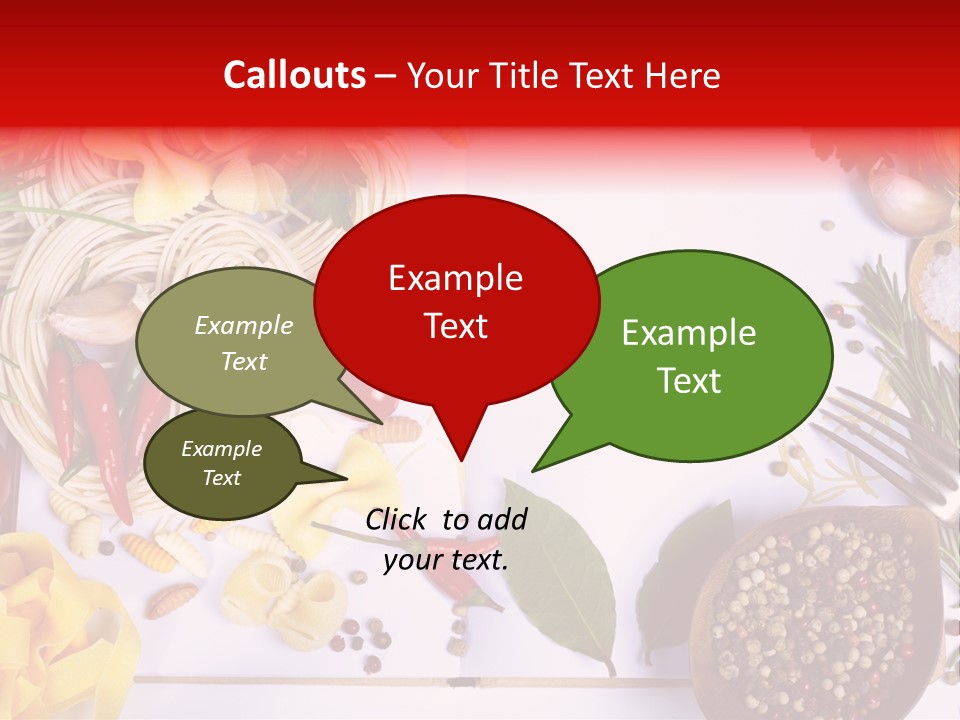 Italian Cooking Healthy PowerPoint Template