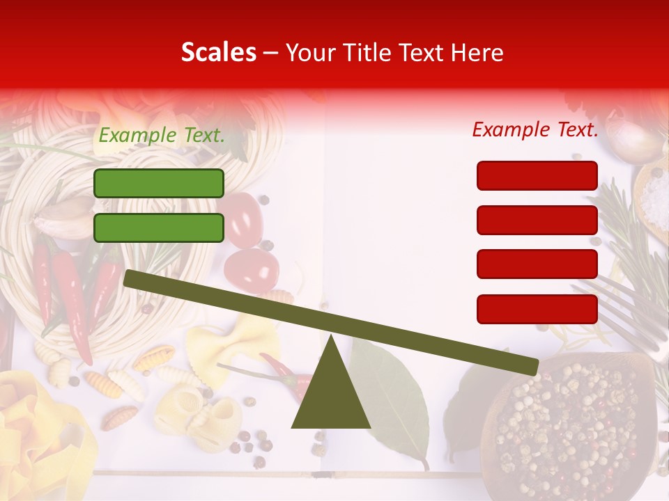 Italian Cooking Healthy PowerPoint Template