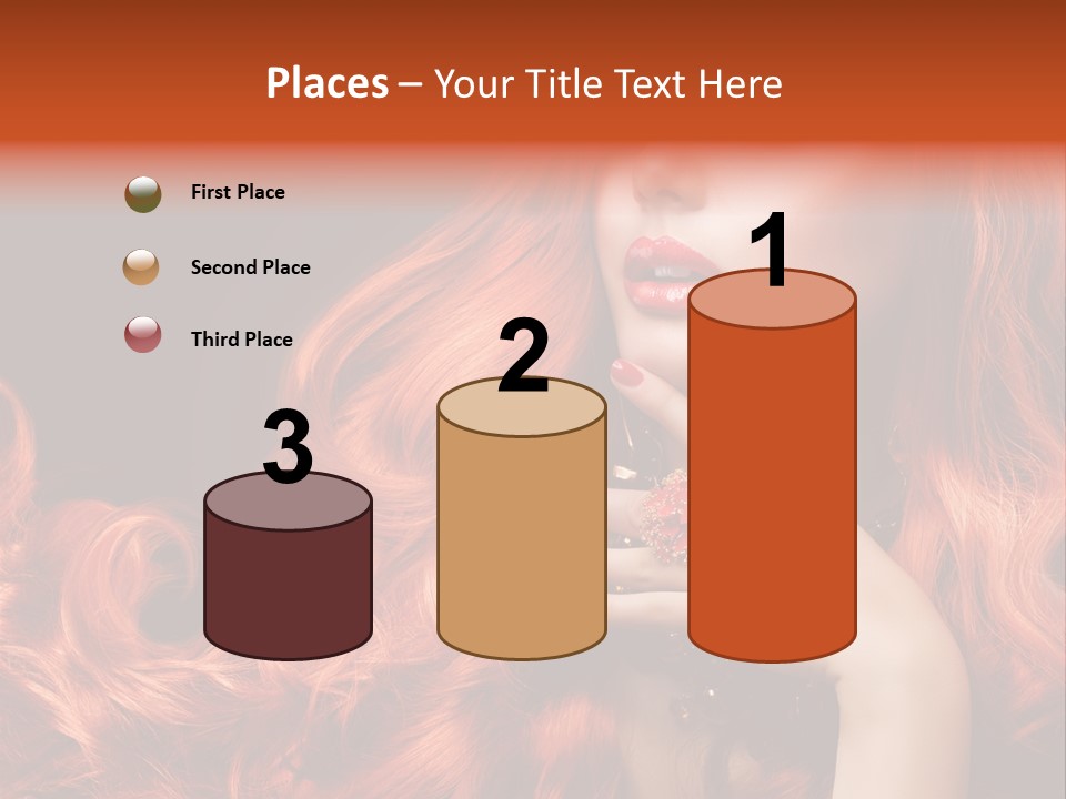 Woman Hairstyle Perfect PowerPoint Template