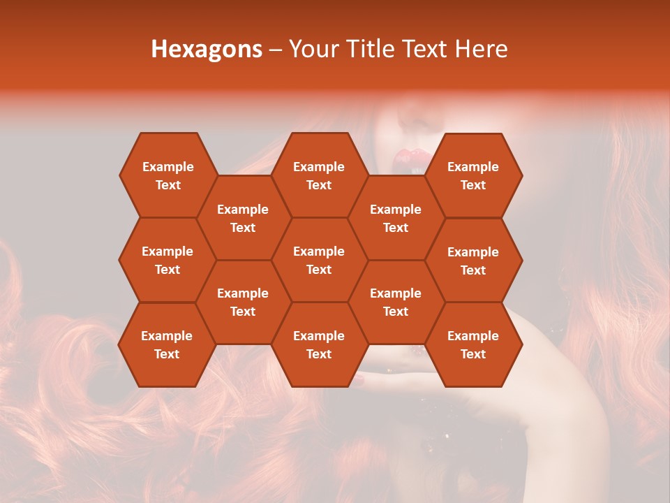 Woman Hairstyle Perfect PowerPoint Template