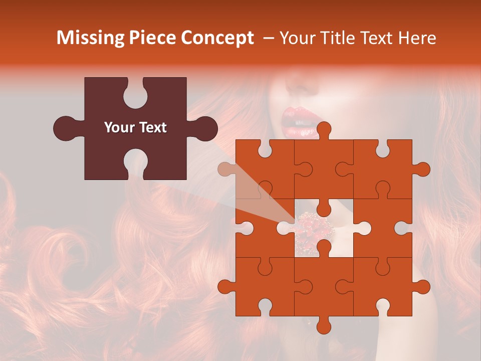 Woman Hairstyle Perfect PowerPoint Template