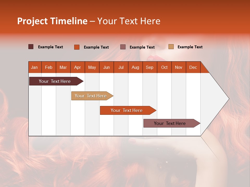 Woman Hairstyle Perfect PowerPoint Template