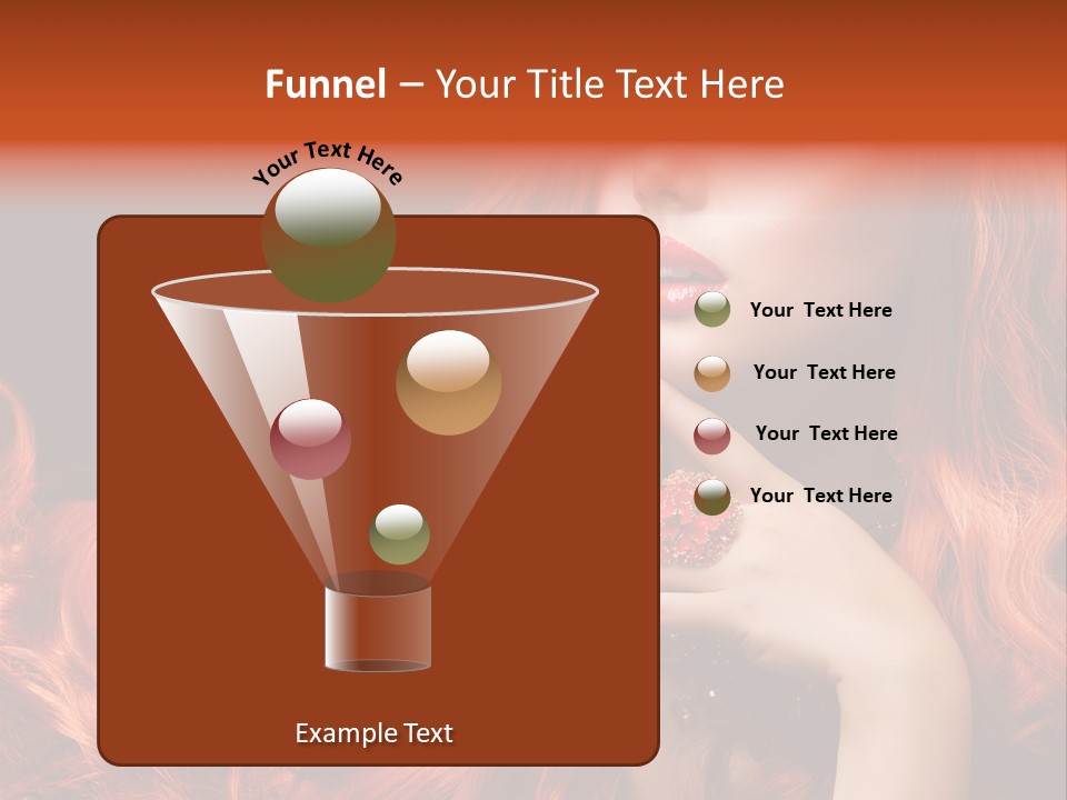 Woman Hairstyle Perfect PowerPoint Template