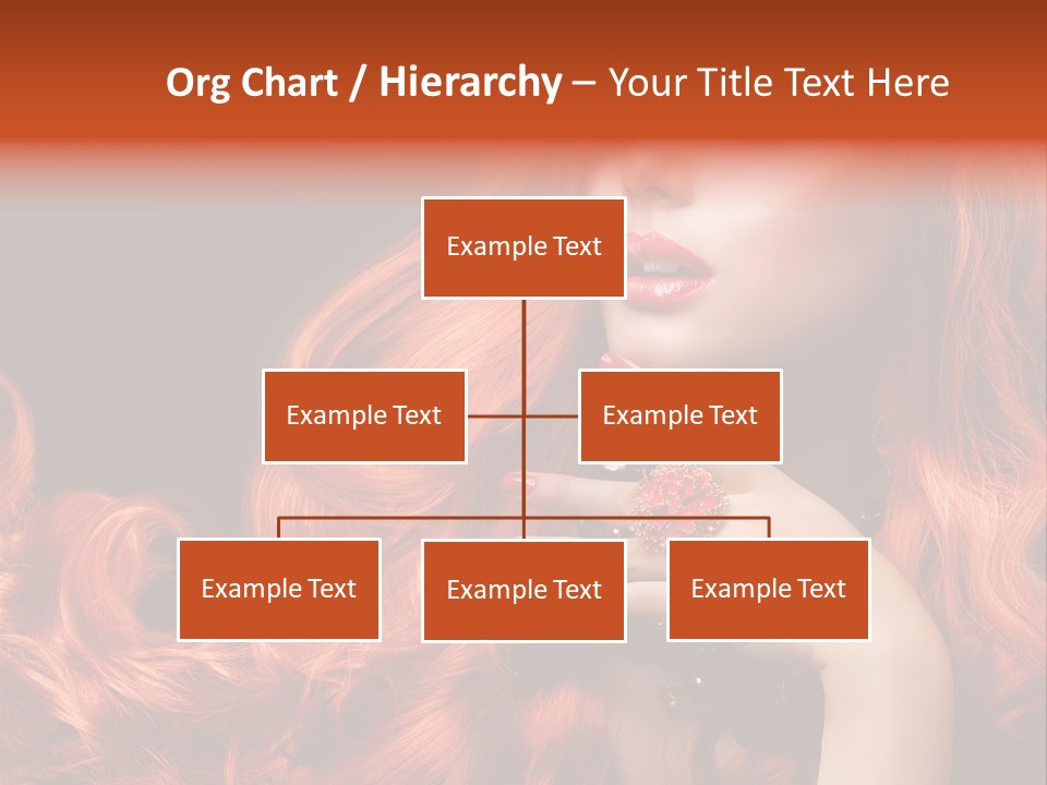 Woman Hairstyle Perfect PowerPoint Template