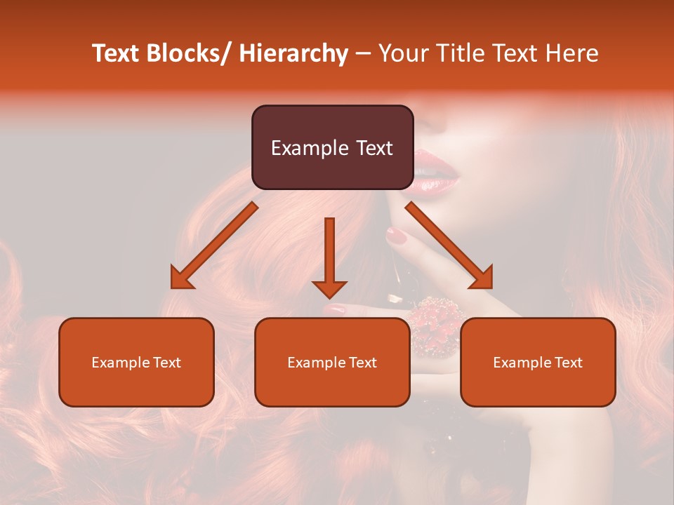 Woman Hairstyle Perfect PowerPoint Template