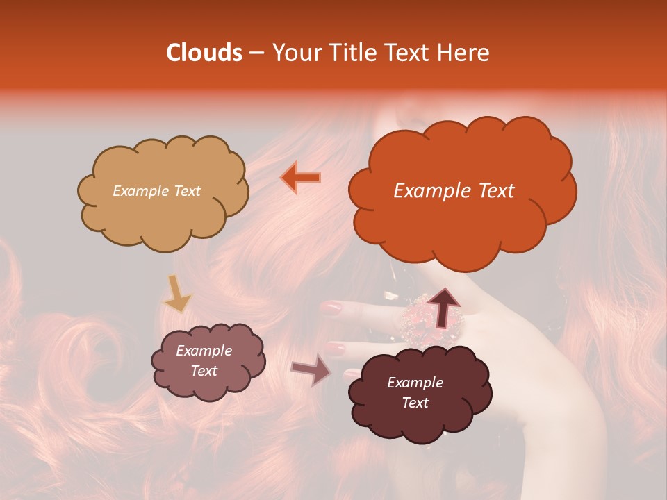 Woman Hairstyle Perfect PowerPoint Template