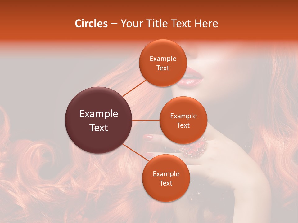 Woman Hairstyle Perfect PowerPoint Template