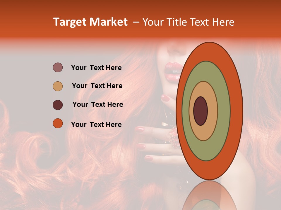 Woman Hairstyle Perfect PowerPoint Template