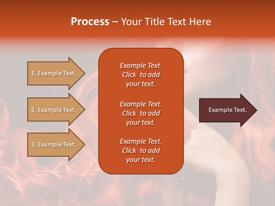 Woman Hairstyle Perfect PowerPoint Template