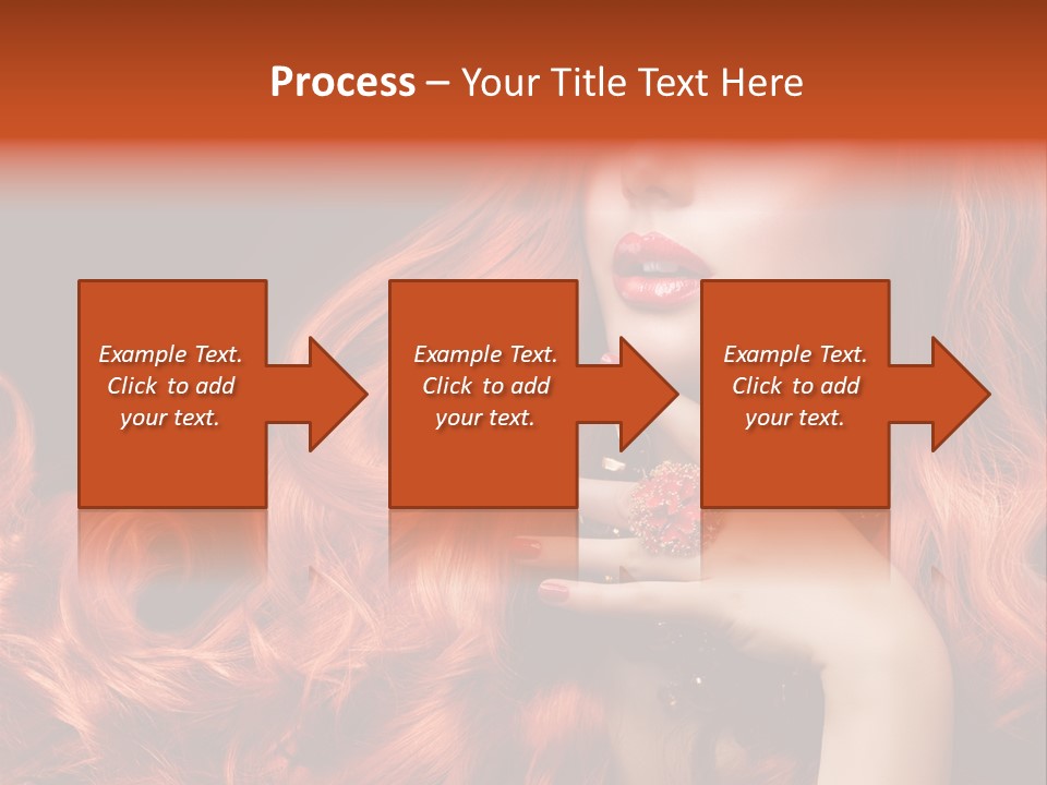 Woman Hairstyle Perfect PowerPoint Template