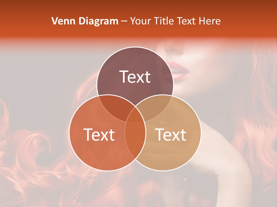 Woman Hairstyle Perfect PowerPoint Template