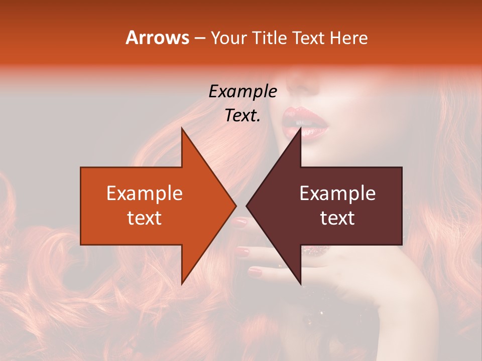 Woman Hairstyle Perfect PowerPoint Template