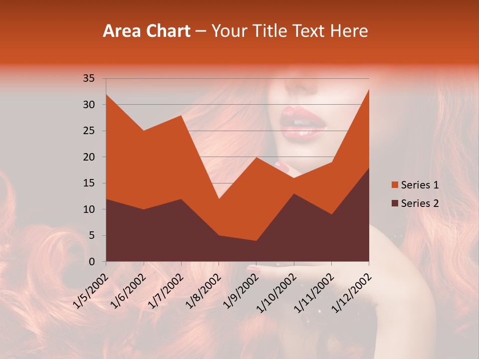 Woman Hairstyle Perfect PowerPoint Template