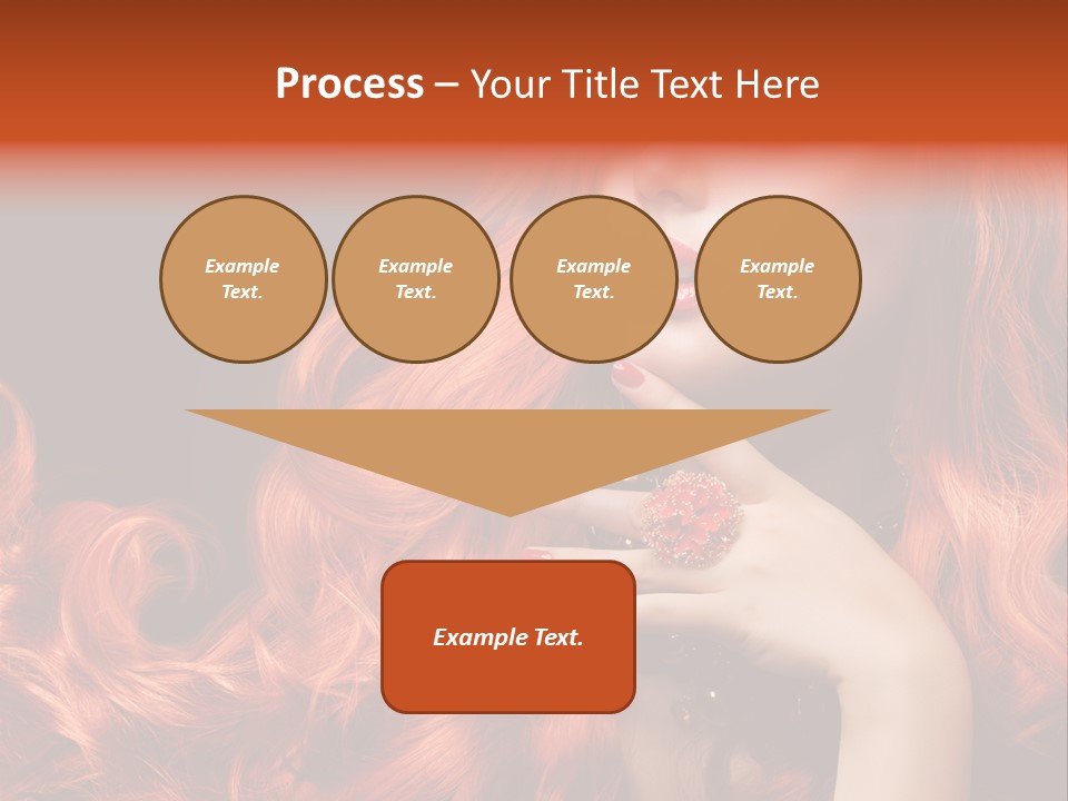 Woman Hairstyle Perfect PowerPoint Template