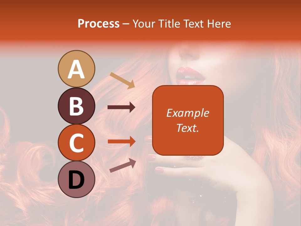 Woman Hairstyle Perfect PowerPoint Template