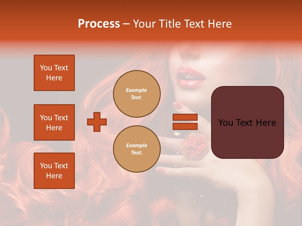 Woman Hairstyle Perfect PowerPoint Template