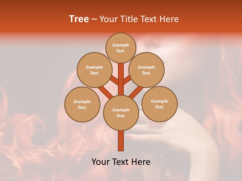 Woman Hairstyle Perfect PowerPoint Template