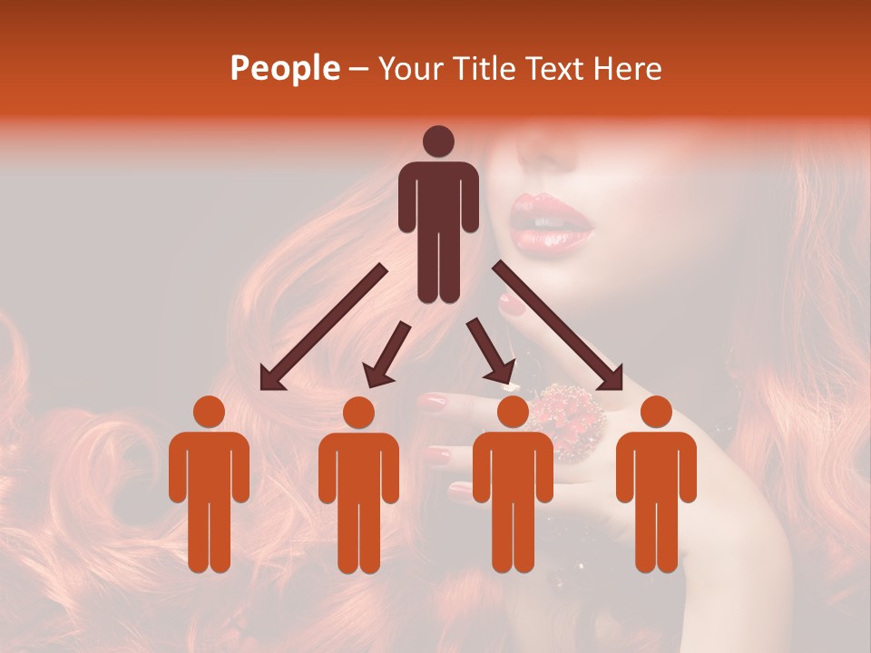 Woman Hairstyle Perfect PowerPoint Template